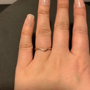 GENUINE Pandora ROSE Wishbone Ring (size 7.5)